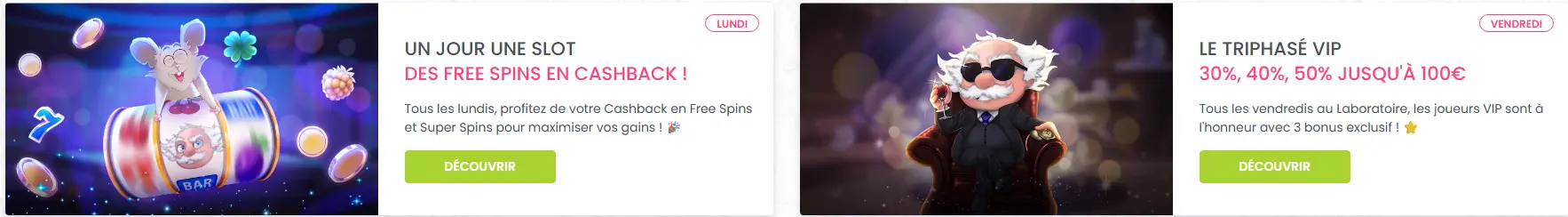 LE TRIPHASÉ VIP Madnix Casino